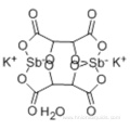 Potassium antimonyl tartrate sesquihydrate CAS 28300-74-5